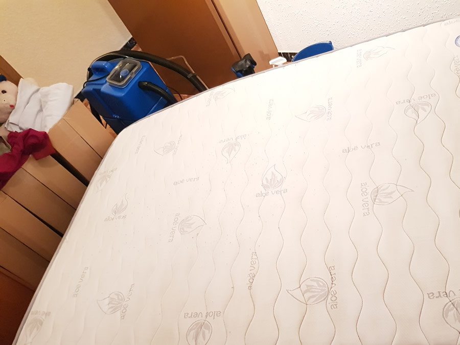 Colchón desinfectado y limpio en Barcelona